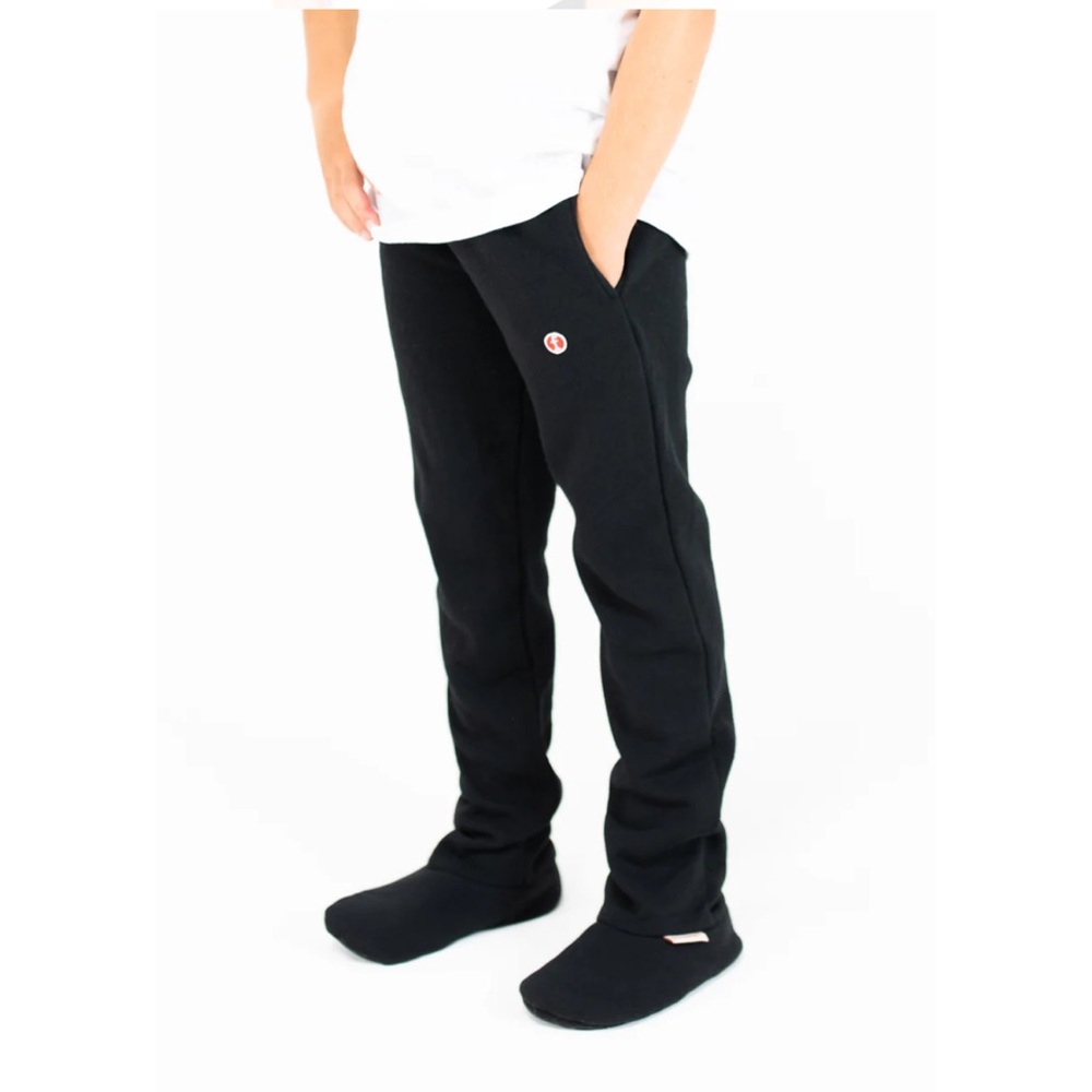 Feejay black pajama pants.